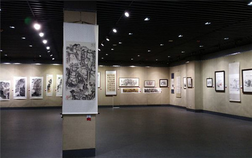 書畫藝術展廳設計方案——圖文設計篇